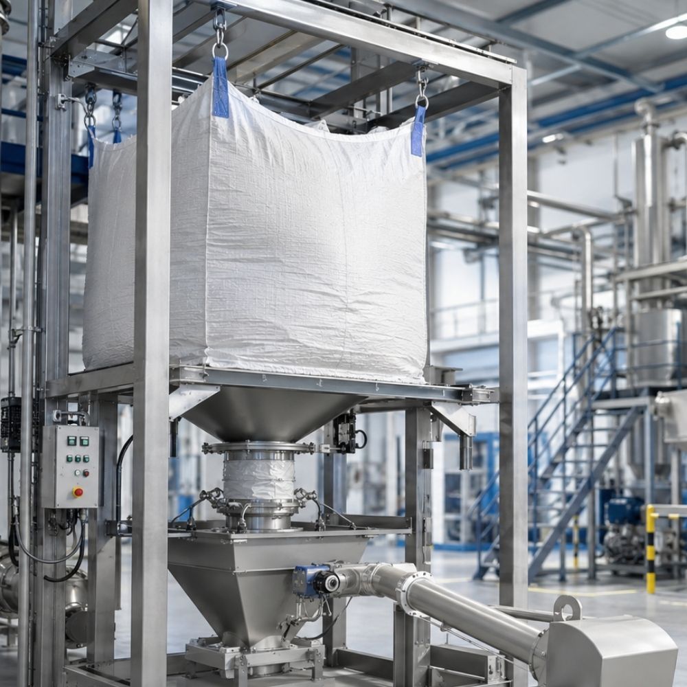 Big Bag Boşaltma Sistemi Nedir? Tozsuz ve Verimli Transfer İçin Temel Rehber